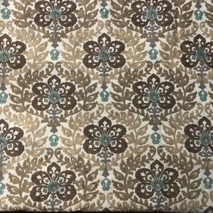 2.5 yards Duralee Oatmeal DA61794-220 Pirouette Damask Floral All purpose Fabric